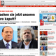 Bild italian election website